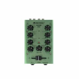Omnitronic Gnome 202 Mini 2-Channel DJ Mixer (green) (B-STOCK)