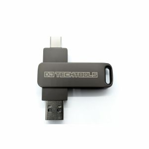 DJ Tech Tools Chroma 128GB Dual USB-A & USB-C Drive (space grey)