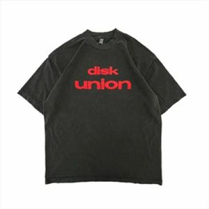 Disk Union Original Tee Garment Dyed (XL, vintage black)