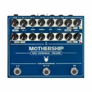Tsakalis AudioWorks Mothership Real Tube Preamp Effects Pedal With Cabinet Simulation & MIDI Control (B-STOCK)