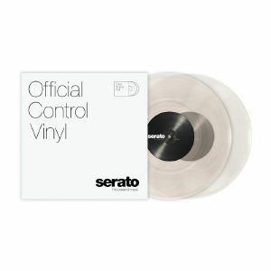 Serato Standard Colours 10" Control Vinyl Records (clear, pair) (B-STOCK)