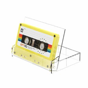 OPT90 Cassette Speaker Portable Bluetooth Speaker (clear yellow)