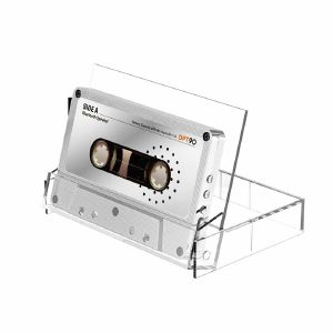 OPT90 Cassette Speaker Portable Bluetooth Speaker (silver)