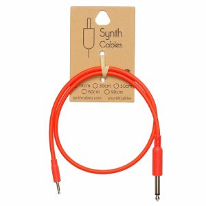 Synth Cables 6.5mm to 3.5mm Adapter Cable (30cm, red)