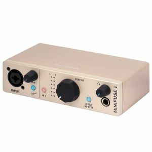 Arturia MiniFuse 1 1x2 USB Audio Interface (champagne edition)