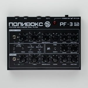 Elta Music Polivoks PF3 MK2 Stereo Filter Effects Unit (black)
