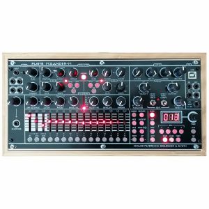 Flame Maander-M Wavetable Synthesiser with Analogue Filterbank & Sequencer