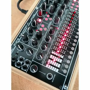 Flame Maander-M Wavetable Synthesiser with Analogue Filterbank & Sequencer