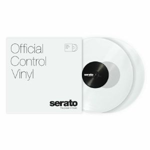 Serato Standard Colours 12" Control Vinyl Records (clear, pair) (B-STOCK)