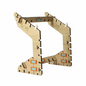 LOCI XL 2.0 Synthesiser Interlocking Extension Stand (oak)