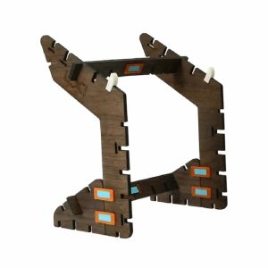 LOCI XL 2.0 Synthesiser Interlocking Extension Stand (walnut)