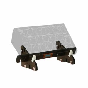 LOCI Mini 2.0 Small Synthesiser Interlocking Stand (walnut)