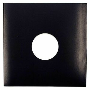 Sounds Wholesale 12" Vinyl Record Card Discobags (black, pack of 10) (B-STOCK)