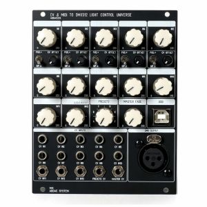 ADDAC System ADDAC223 CV & MIDI To DMX512 Light Control Universe Module