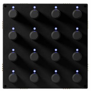 Intech Studio Grid Series 3 EN16 Detent 16-Endless Push Encoder Modular MIDI Controller
