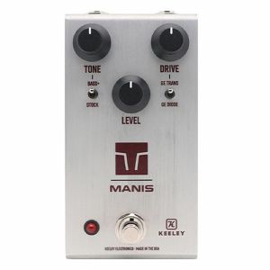 Keeley Manis Iconic Overdrive Effects Pedal