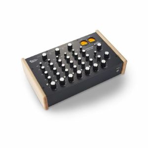 Alpha Recording System MODEL9900BW 6-Channel Rotary DJ Mixer (with wooden-side panels)