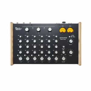 Alpha Recording System MODEL9900BW 6-Channel Rotary DJ Mixer (with wooden-side panels)
