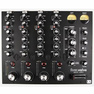 Union Audio four.valve 4-Channel Rotary DJ Mixer with X-Fader