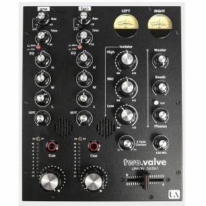 Union Audio two.valve 2-Channel Rotary DJ Mixer with X-Fader