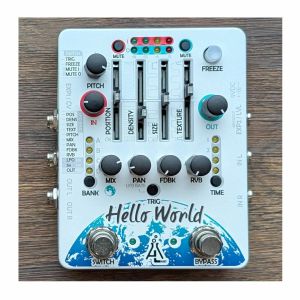After Later Hello World Stereo Granular Sampler Effects Pedal