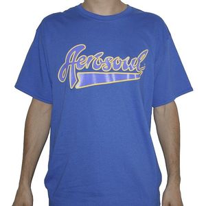 Aerosoul T-Shirt (blue with yellow & blue Yankee logo)