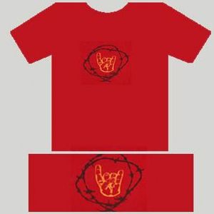 Honchos T-Shirt (red t-shirt with orange logo)