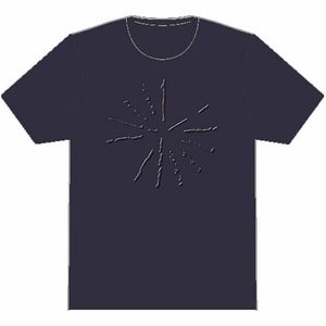 Basic Channel T-Shirt (charcoal t-shirt with 12" label logo)