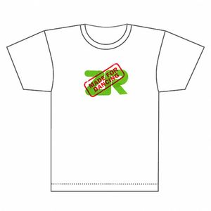 Z Records - Made For Dancing T-Shirt (white with green logo)