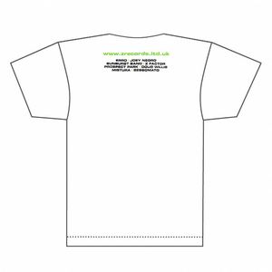 Z Records - Made For Dancing T-Shirt (white with green logo)