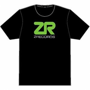 Z Records T-Shirt (black with green logo)