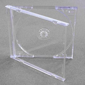 Clear 10mm Full-Size Jewel Case