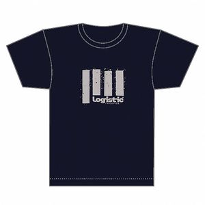 Logistic Designs T-Shirt (navy blue with grey logo)