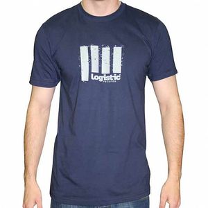 Logistic Designs T-Shirt (navy blue with grey logo)
