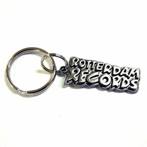 Rotterdam Records Key Ring (silver)