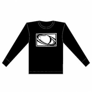 Subject Detroit Long Sleeve T-Shirt (black with white logo)
