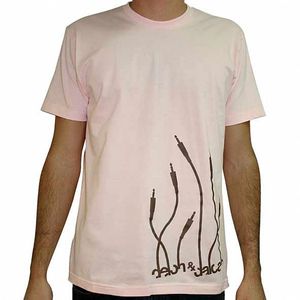 Delon & Dalcan T-Shirt (pink with brown logo)