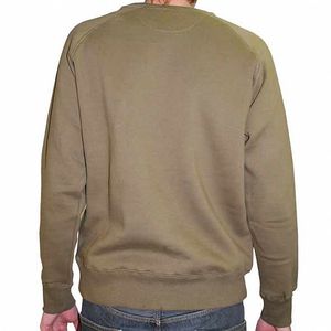 Winding Road Sweatshirt (army green with white logo)