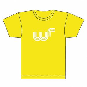 Winding Road T-Shirt (yellow with white logo)