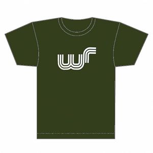 Winding Road T-Shirt (army green with white logo)