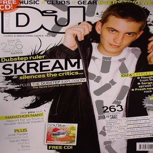 DJ Magazine August 2007 Vol 4 No 46 (feat Skream, Jose Padilla, Streetlife DJs, Sarah Main, Mixhell, Snax & free Johnny Arthur mixed CD)
