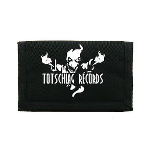 Totschlaeger Wallet (black with white logo)