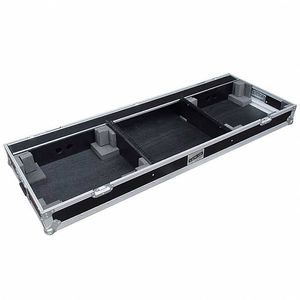 Kamkase DJ19MXTT Coffin Case (black) (holds two turntables & 19" mixer)