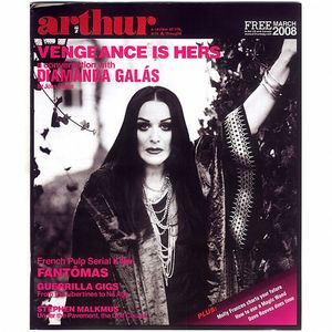 Arthur Magazine Issue #28: March 2008 (Vengeance Is Hers, A Conversation With Diamanda Galas, French Pulp Serial Killer, Fantomas, Guerrilla Gigs, From The Libertines To No Age) (free with any order; normal magazine postage rate applies)