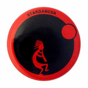 Stardancer Badge (black with red logo)