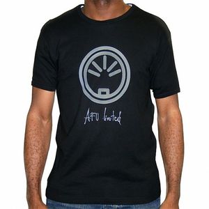 Afu Ltd T-shirt (black with grey logo)