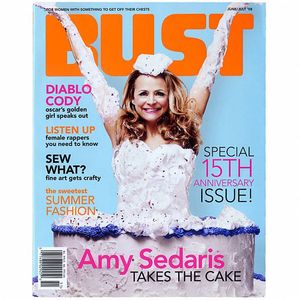 Bust Magazine June/July '08 For Woman With Something To Get Off Their Chests: Special 15th Anniversary Issue!