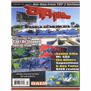 Catch Me If You Can Magazine Issue #3 (over 550 pictures of graffiti, Dytch66, Kasl One Can't Be Stopped special issue, Senim Silla, Mr Sos, the Others, Supastition, B-Boy Twixx + beer reviews)