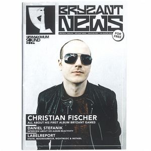 Bryznant News Magazine Issue 1 (feat Christian Fischer, Daniel Stefanik, Statik, Moonharbour, Night Music, Instabil + more!) ((free with any order; normal magazine postage rate applies) 