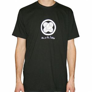 Artless T-shirt (black with white logo)
